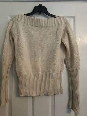 Gap Women’s Cream Knit Sweater